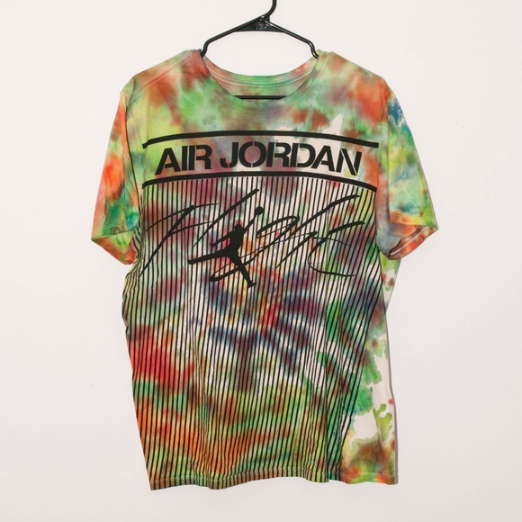 air jordan tie dye shirt